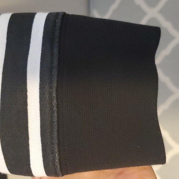 Kate♠️Spade Fleece Stripe Ruffle Pullover - Picture 7 of 14